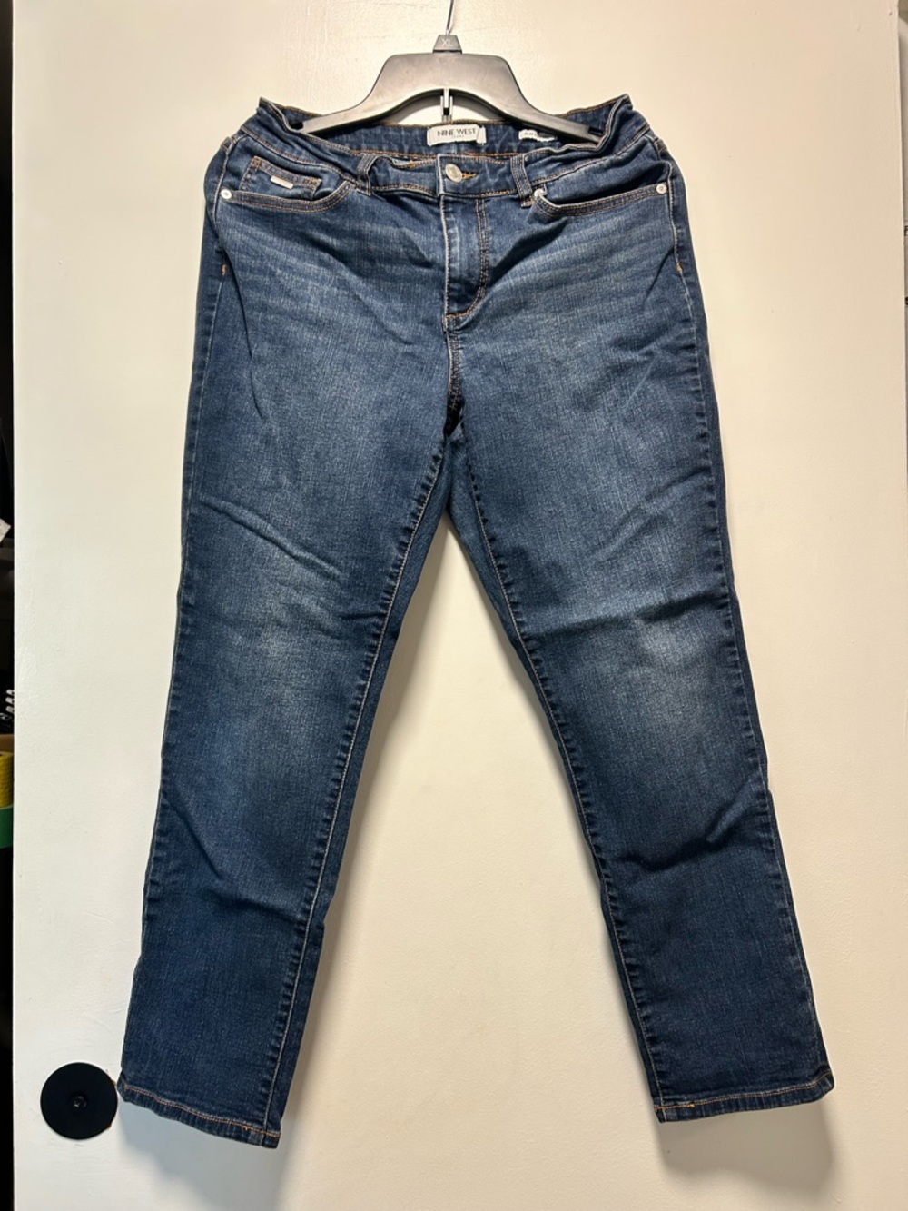 Nine West Dark Blue Slim Boyfriend Jeans